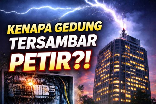 Penyalur Petir, kenapa gedung tetap tersambar petir