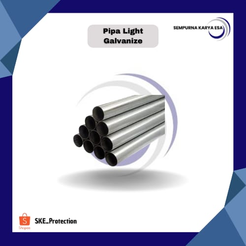 PIPA LIGHT GALVANIZE SNI