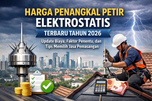 harga penangkal petir 2026