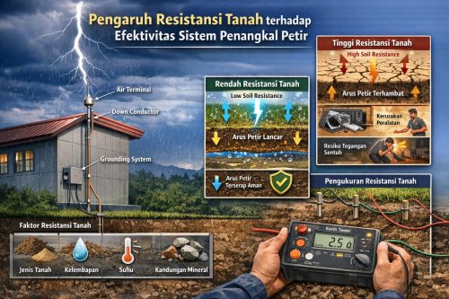 Pengaruh Resistansi Tanah terhadap Efektivitas Sistem Penangkal Petir