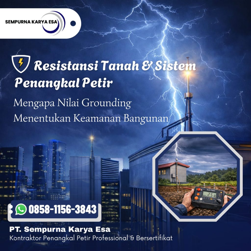 Pengaruh Resistansi Tanah terhadap Efektivitas Sistem Penangkal Petir