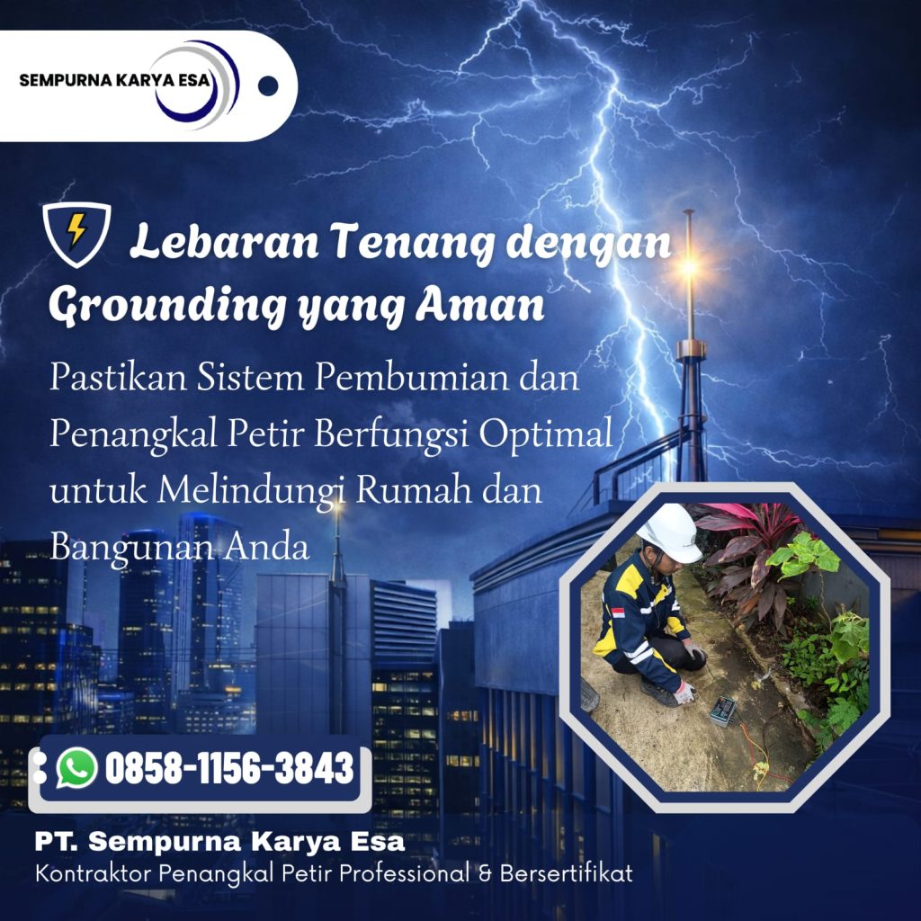 6 Kesalahan Desain Lightning Protection yang Sering Terjadi di Proyek