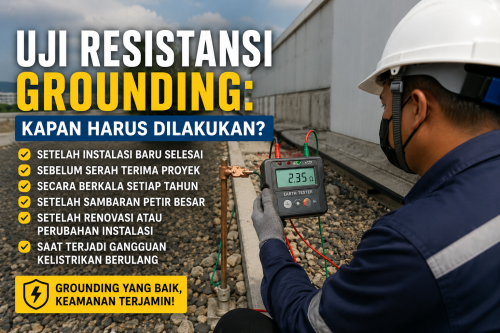Uji Resistansi Grounding: Kapan Harus Dilakukan?