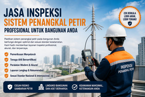 Jasa Inspeksi Sistem Penangkal Petir Profesional untuk Bangunan Anda