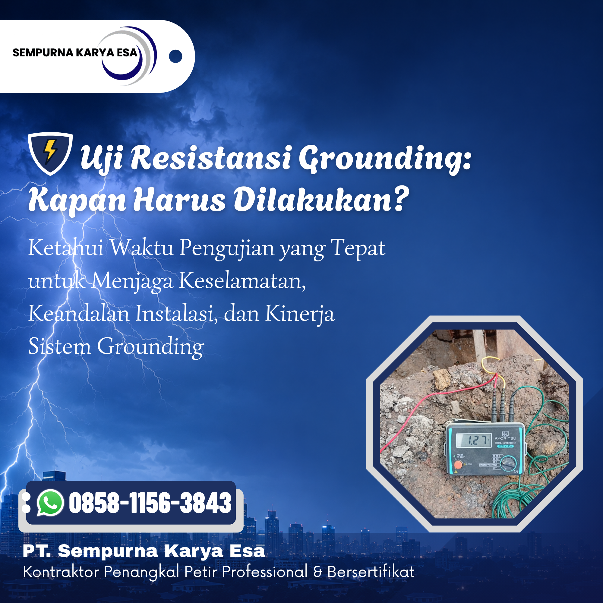 Uji Resistansi Grounding: Kapan Harus Dilakukan?