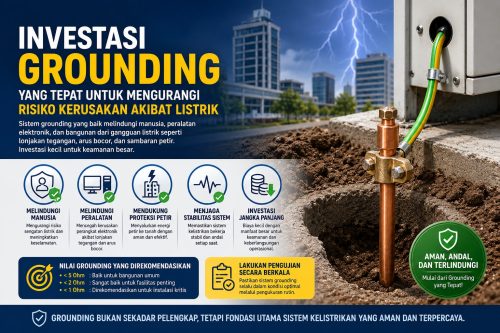 Investasi Grounding yang Tepat untuk Mengurangi Risiko Kerusakan Akibat Listrik