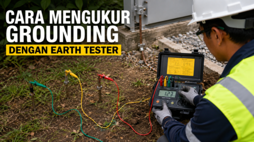 Cara Mengukur Grounding dengan Earth Tester