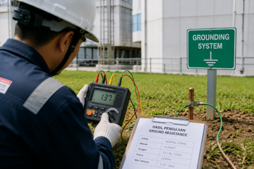 Hasil Pengujian Ground Resistance: Mengapa Nilai di Bawah 5 Ohm Penting?