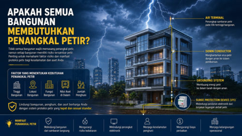 Apakah Semua Bangunan Membutuhkan Penangkal Petir?