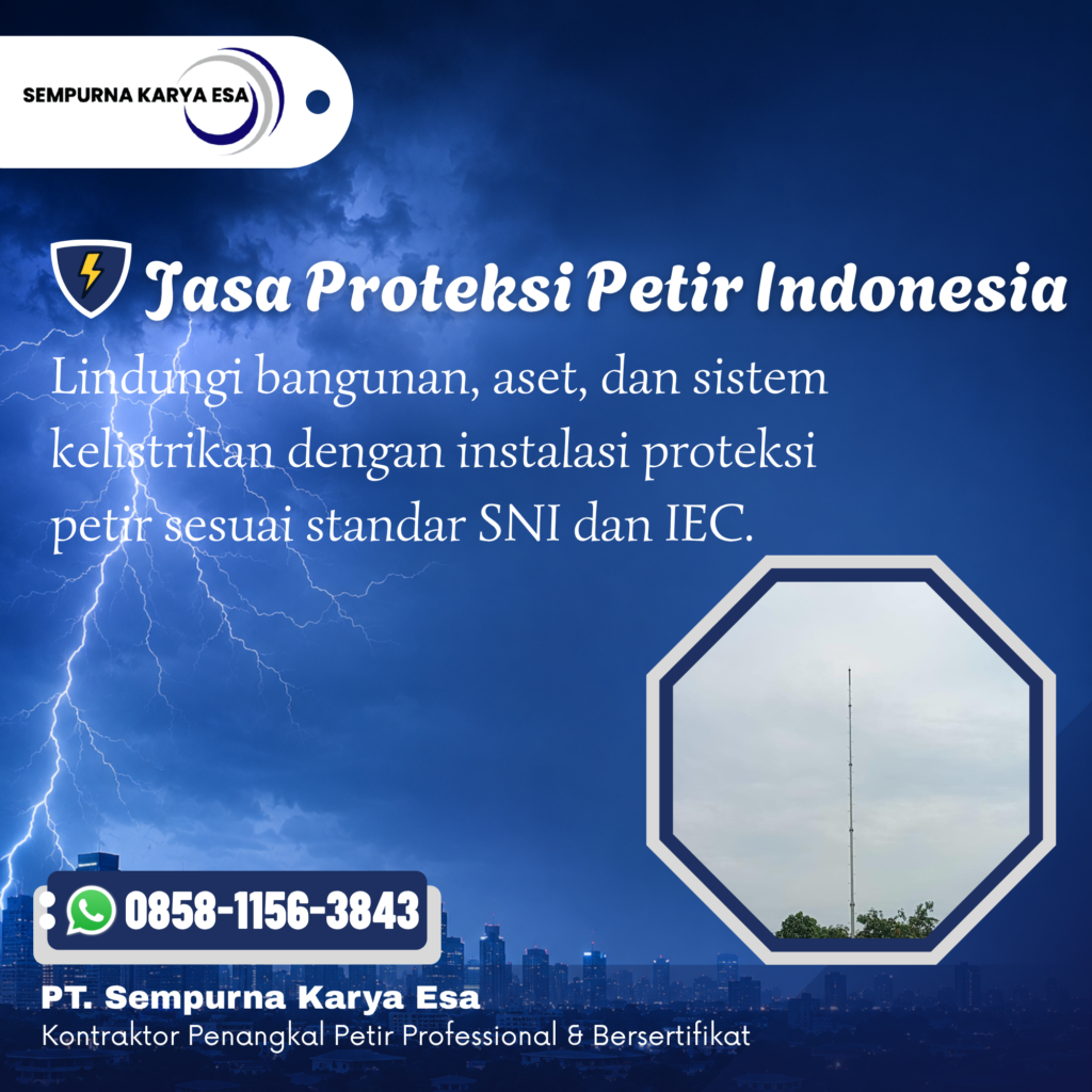 Jasa Proteksi Petir Indonesia