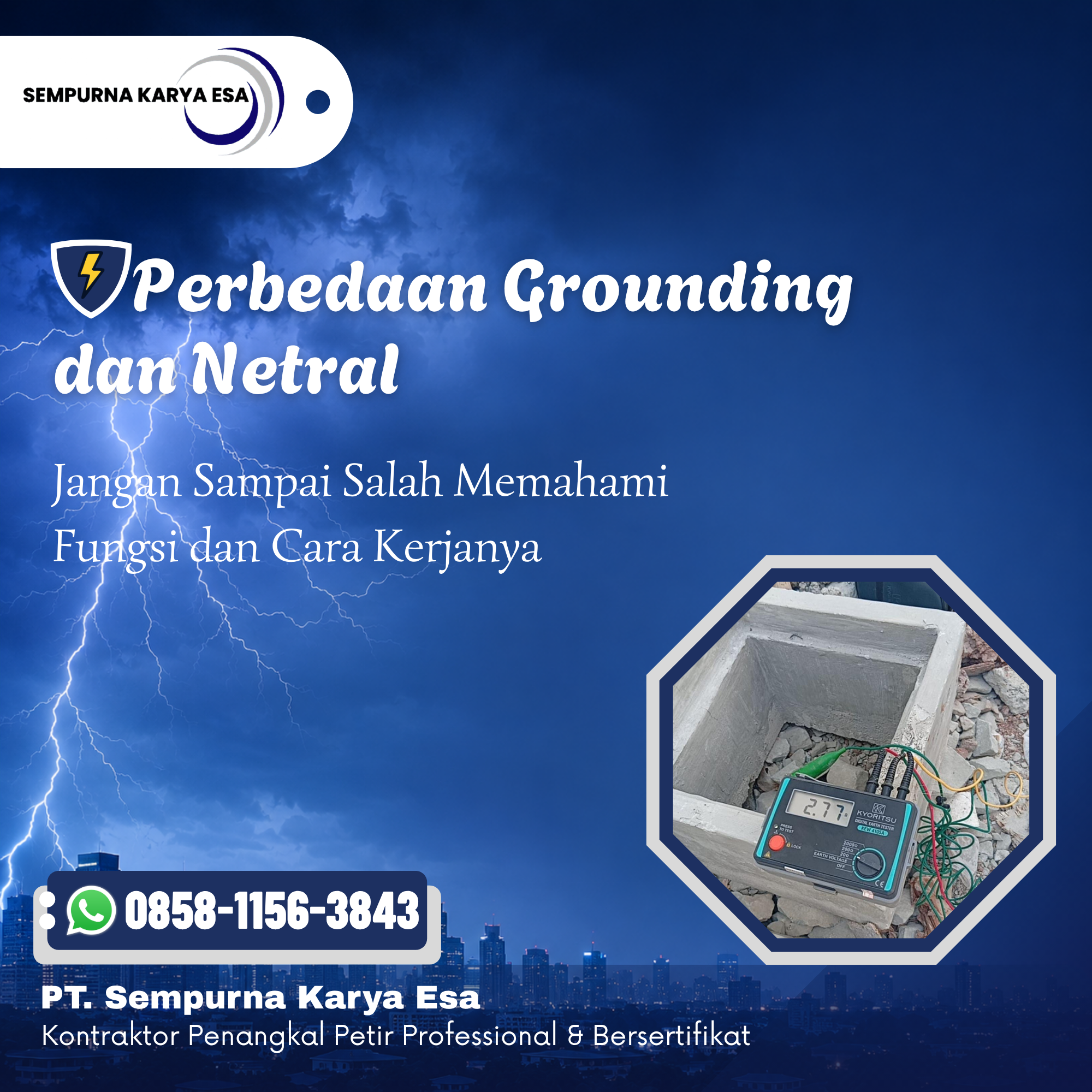 Perbedaan Grounding dan Netral, Jangan Sampai Salah Memahami