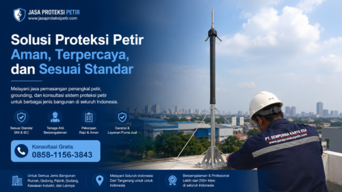 Harga Pasang Penangkal Petir
