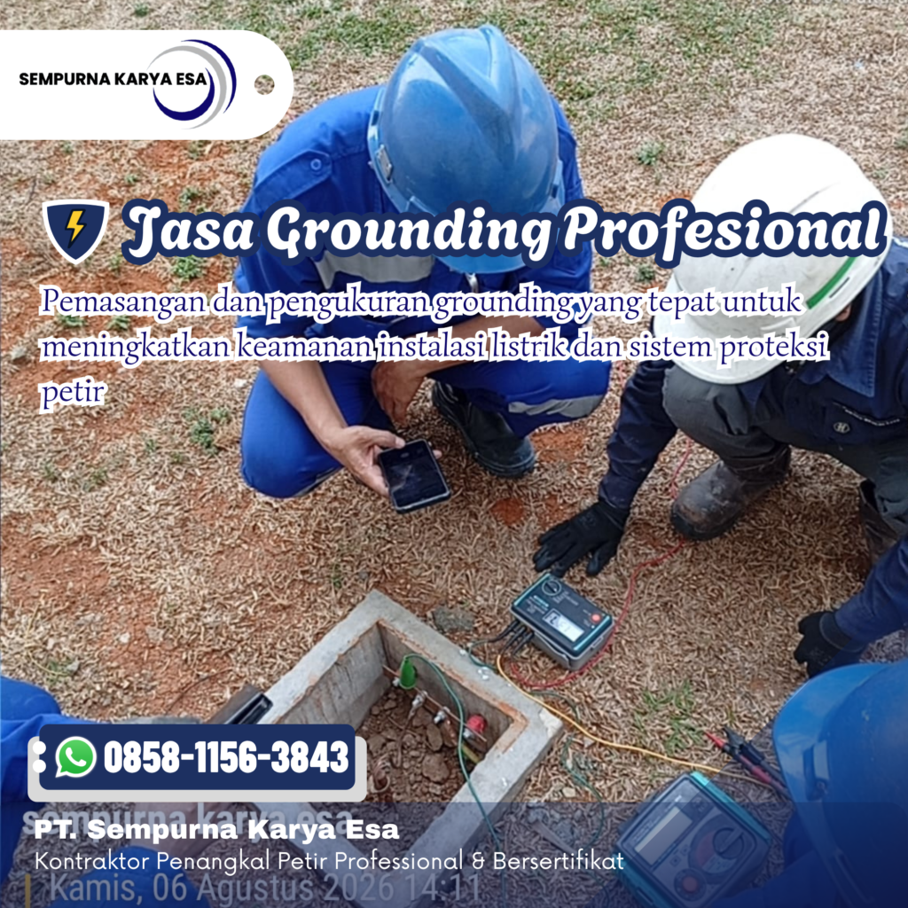Jasa Grounding & Pengukuran Grounding Profesional di Indonesia