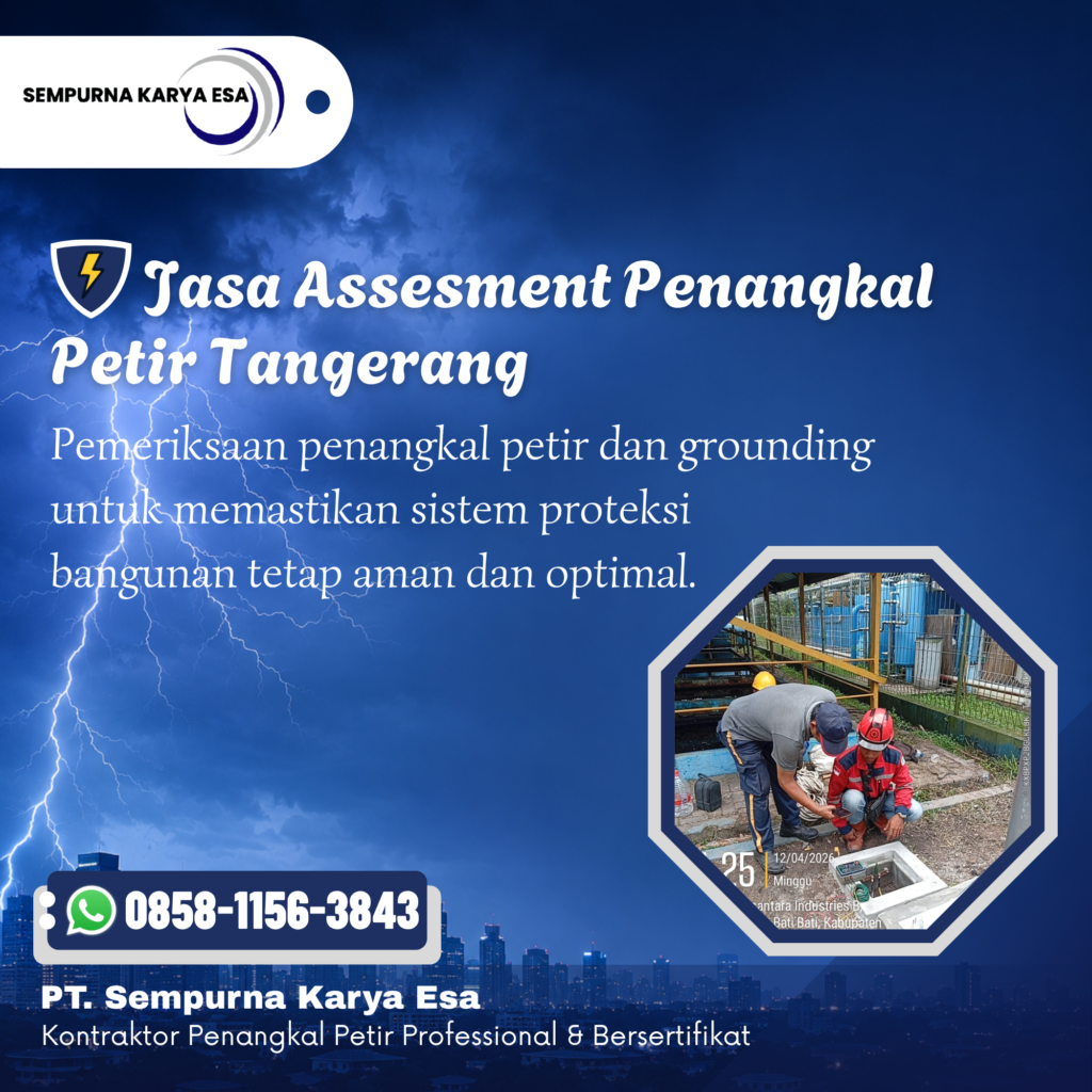 Jasa Assesment Penangkal Petir Tangerang